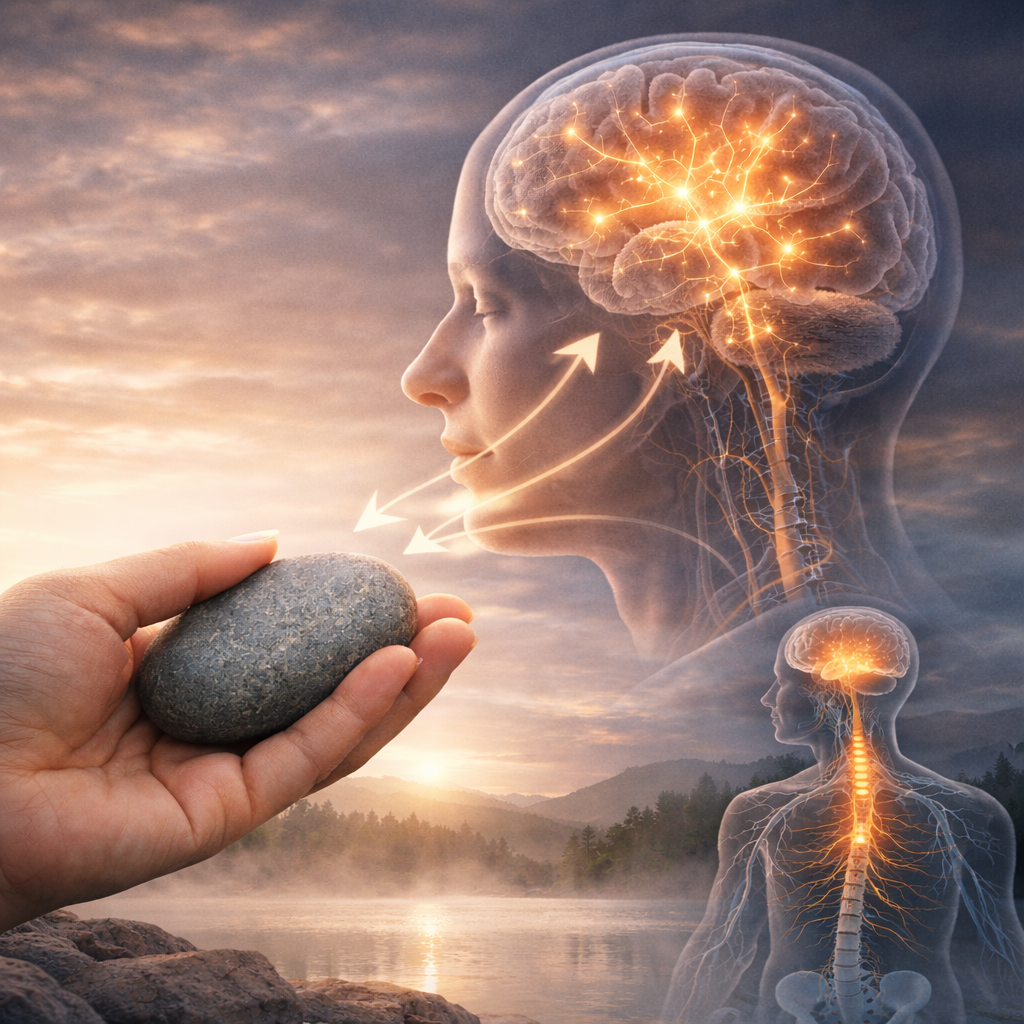 Pourquoi toucher un objet apaise le cerveau ?